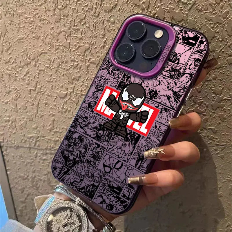 Cool Marvel Venom Rocket Raccoon Phone Case For iPhone