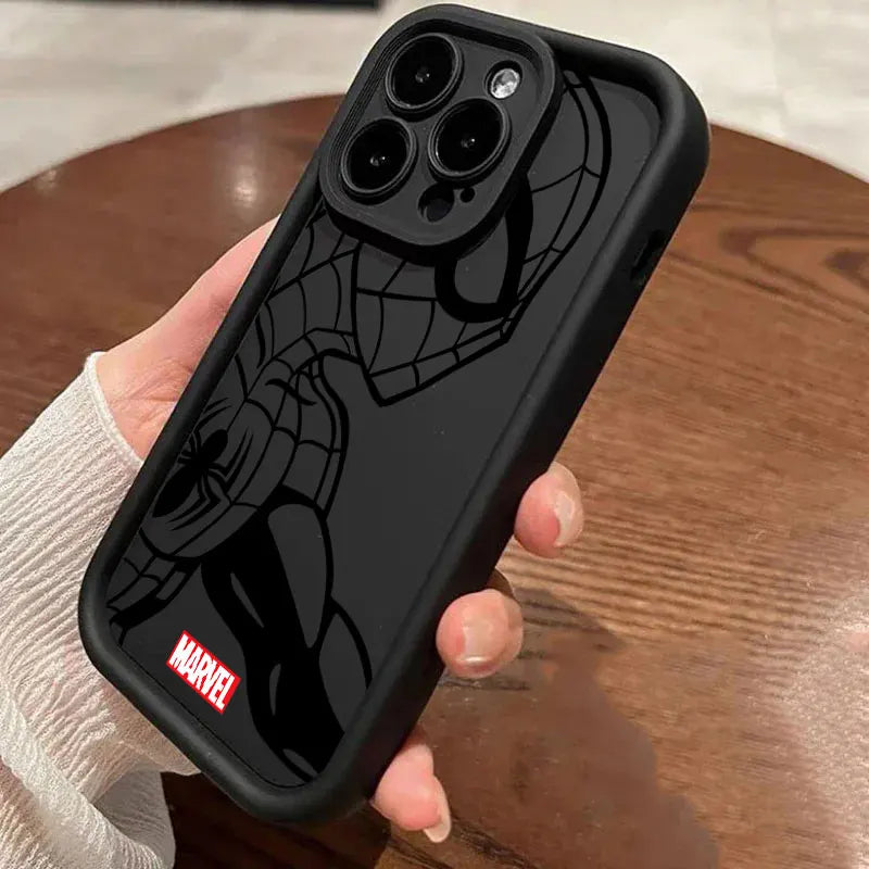 Spiderman Marvel Spider Man Silicone Case For iPhone