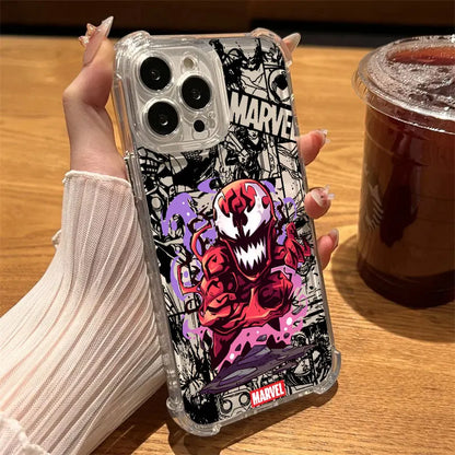 Marvel Spider Man Venom Clear Case For iPhone