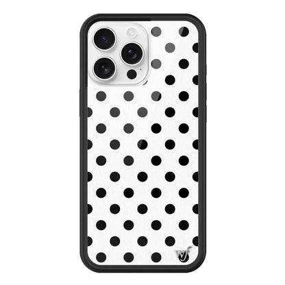 Wildflower Luxury Polka Dots Phone Case For iPhone