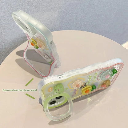 Flower Bracelet Chain Phone Holder Phone Case