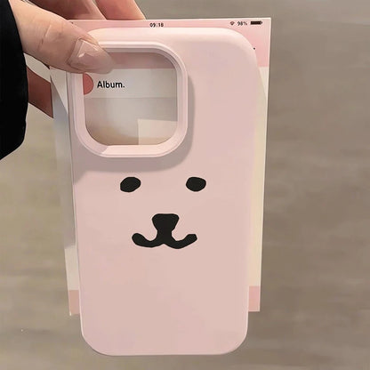 Simple Cute Bear Compatible Phone Case