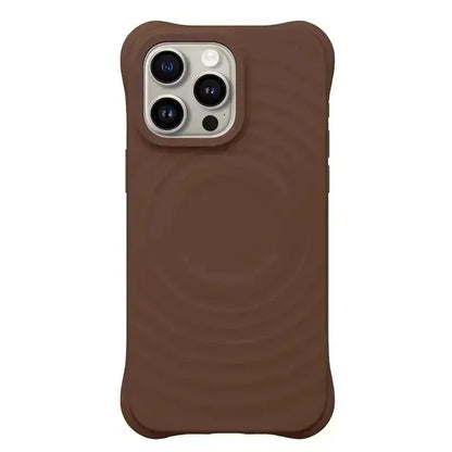 White Ripple Silicone Ripple Silicone Case For iPhone