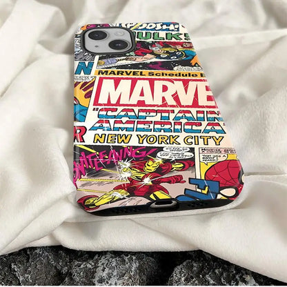 Marvel Spider Man Iron Man Phone Case For Apple iPhone