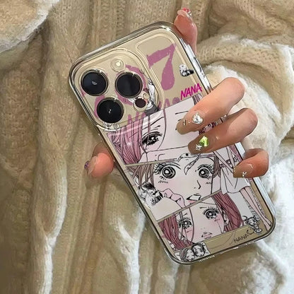 Anime Girl Nana Clear iPhone Case – Shockproof