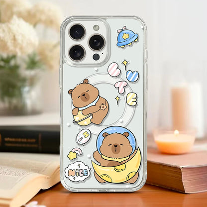 Cute Capybara Magnetic Phone Case