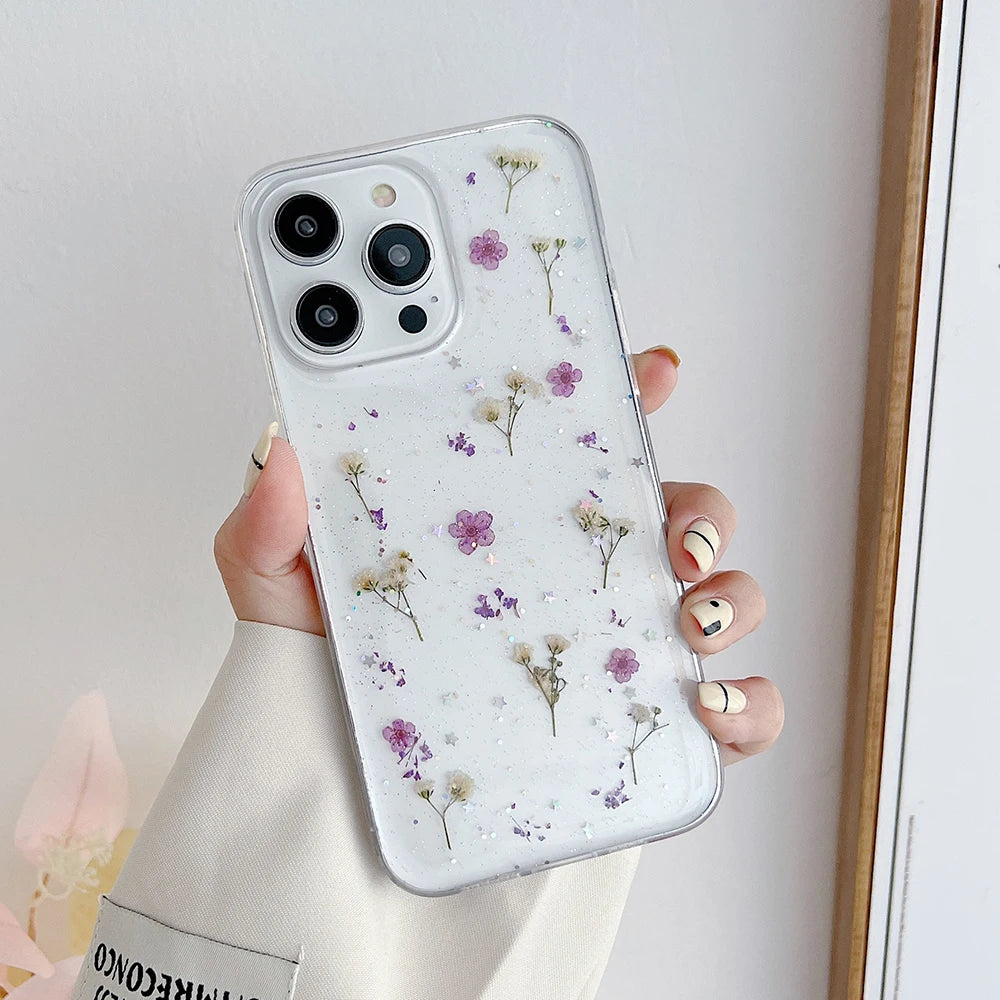 Real Dry flower Phone Case