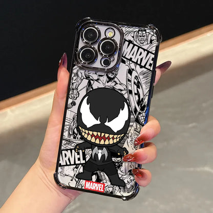 Marvel Groot Rocket Raccoon Cute Shockproof Case For iPhone