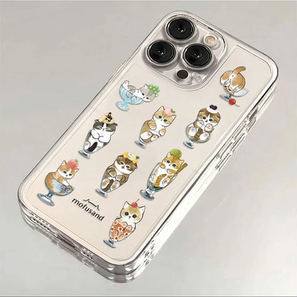 Cute Mofusands Cat Phone Case