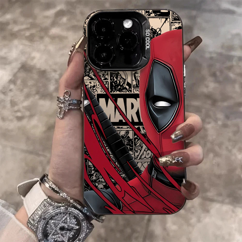 Marvel Universe Deadpool Cool Phone Case For iPhone