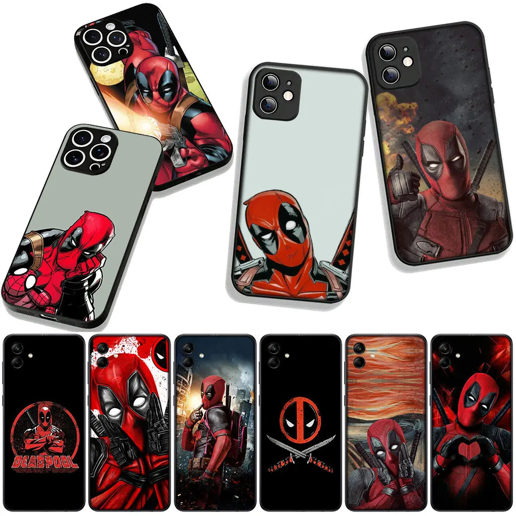 Phone Cover For Apple iPhone Deadpool Marvels Casing