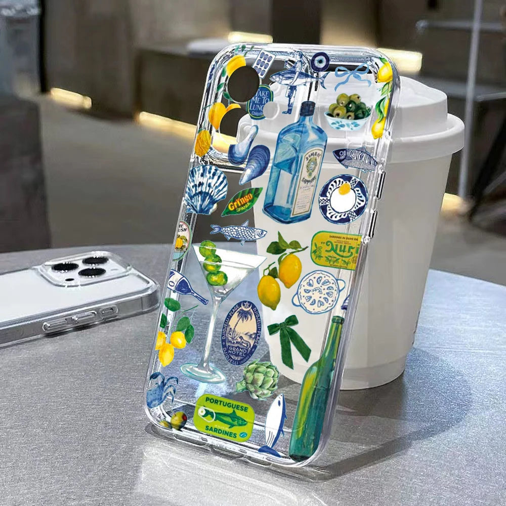 Ocean Animal Cute Phone Case For iPhone