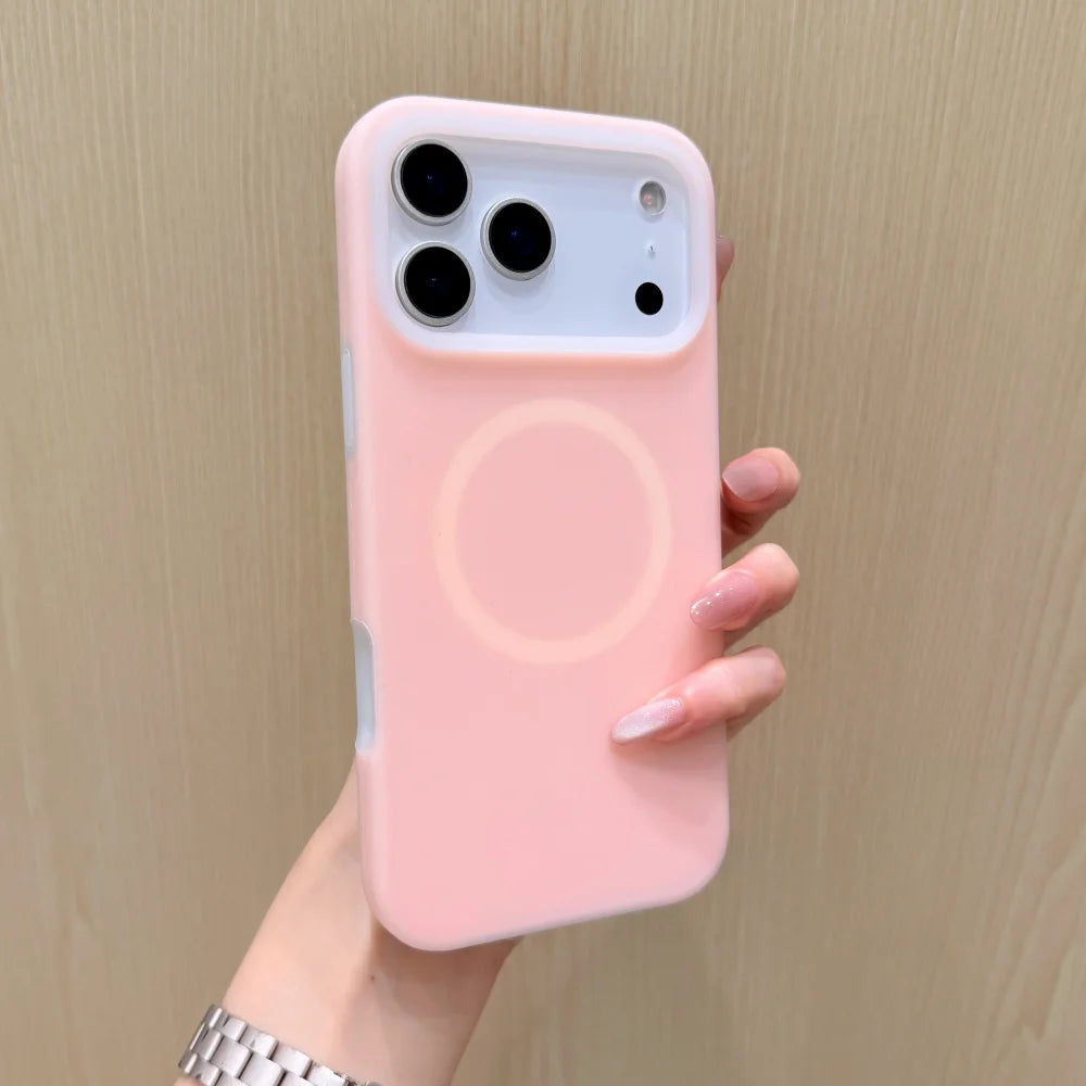 Candy Color MagSafe Liquid Silicone iPhone Case