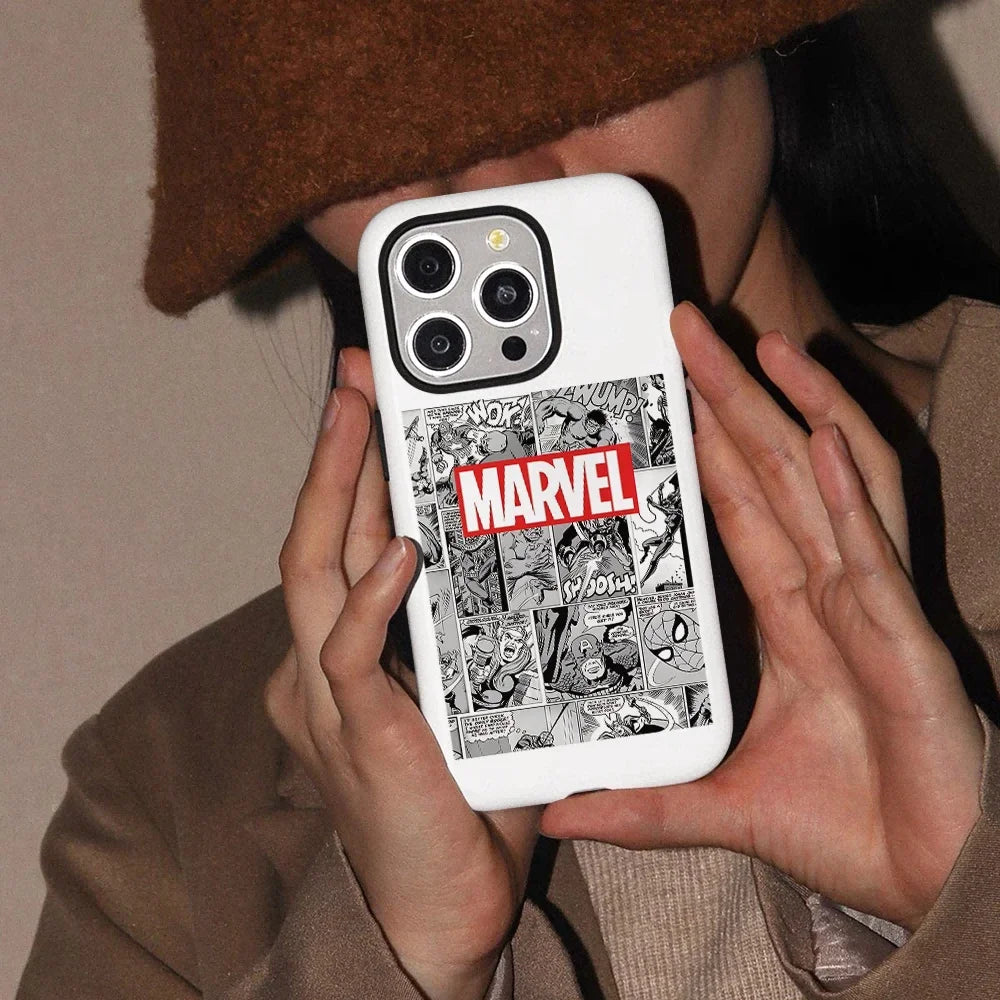 Cool Marvels Spiders Mans Phone Case For iPhone