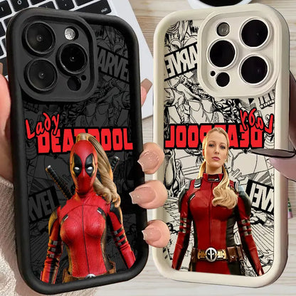 Ladypool Lady Deadpool Marvel Case For Apple iPhone