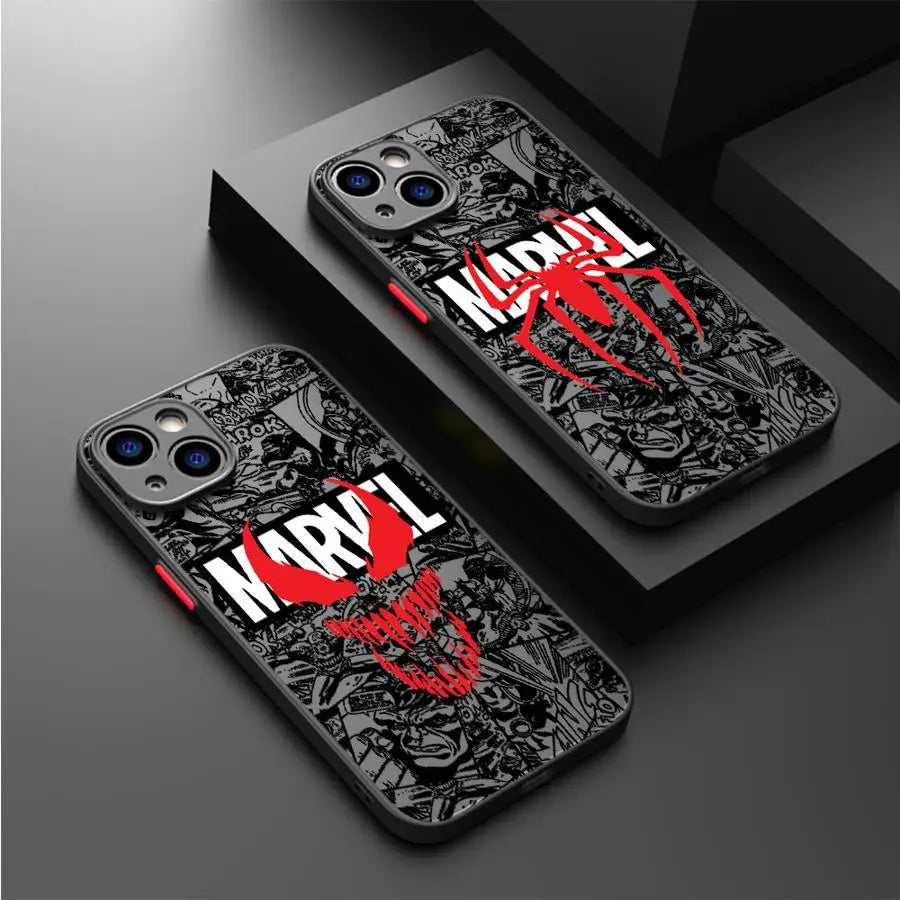 Marvel Venom Sipiderman Logo Phone Case