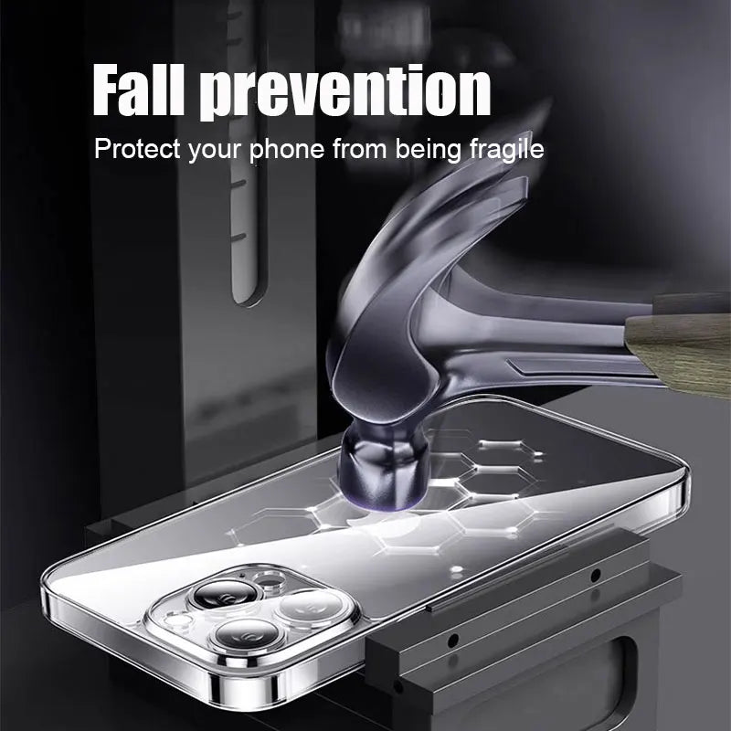 Clear Phone Case For iPhone Silicone Soft Cover Case