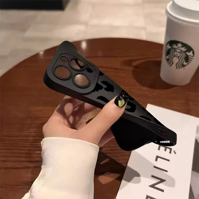 Leopard Design Camera Protective Case for iPhone