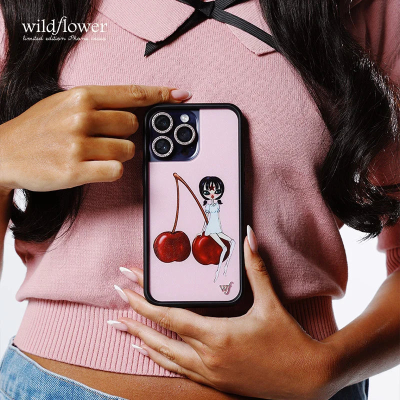 Hot 3D Cindy Kimberly Wildflower Anti- Fall Phone Case For iPhone
