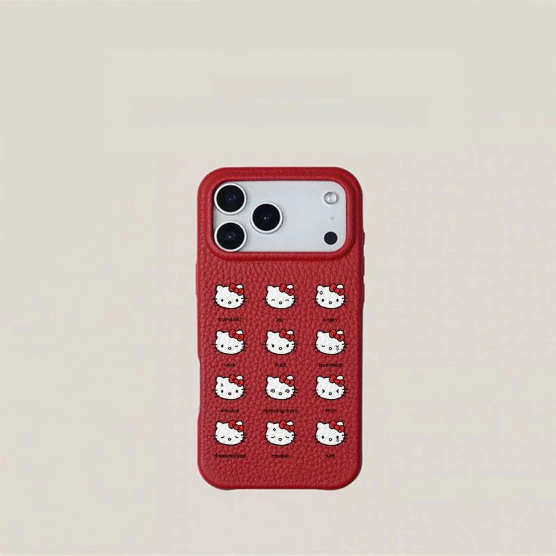 Cute Cartoon Emotional Kt Phone Case For iPhone