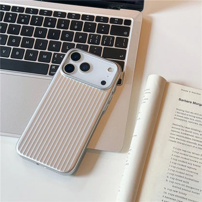 Electroplated 3D Stripes Pattern For Magsafe Magnetic Case For iPhone