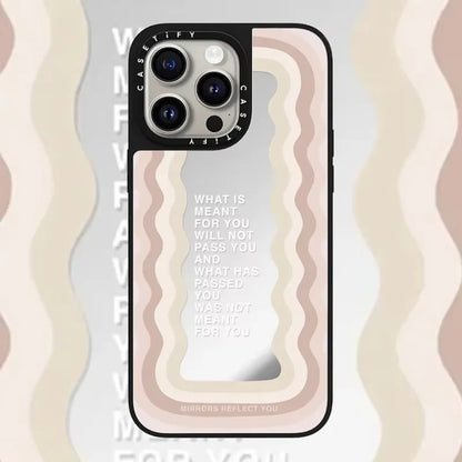 Motivational Quotes Wave Pattern Suitable Phone Case