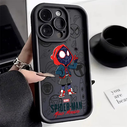 Miles Morales Spider Gwen Marvel Case For Apple iPhone