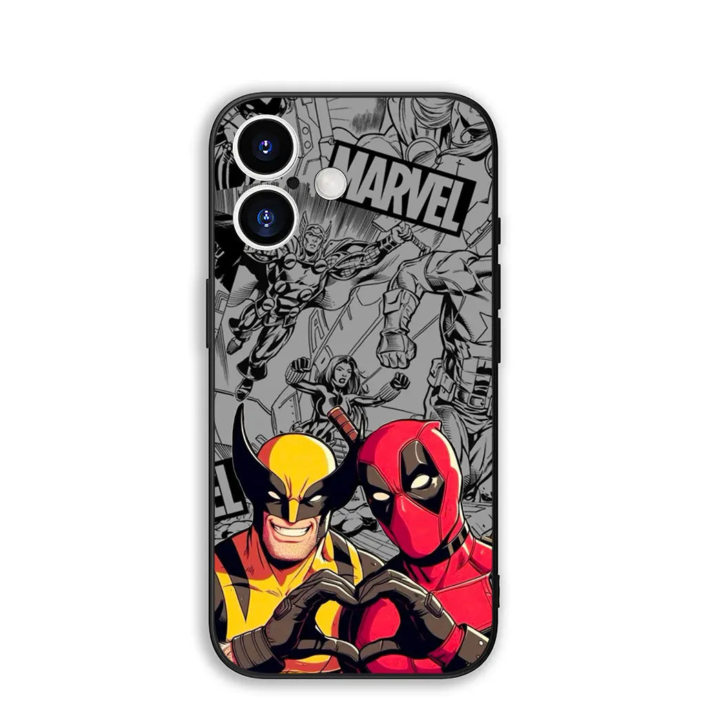 Casing For Apple iPhone Wolverine Marvel Deadpool