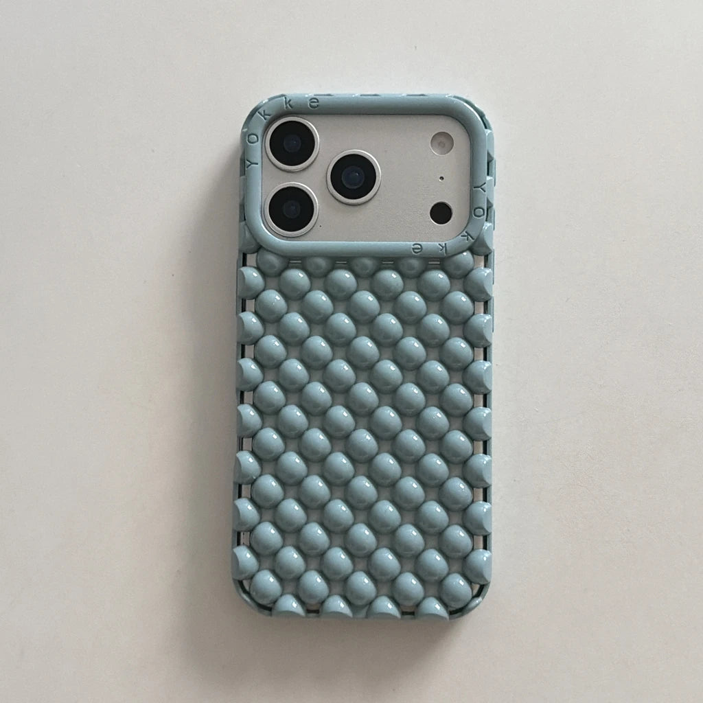Pearl Bead Hollow Shockproof iPhone Case