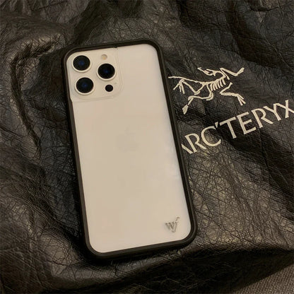 Wildflower Transparent Anti- Fall Phone Case For iPhone