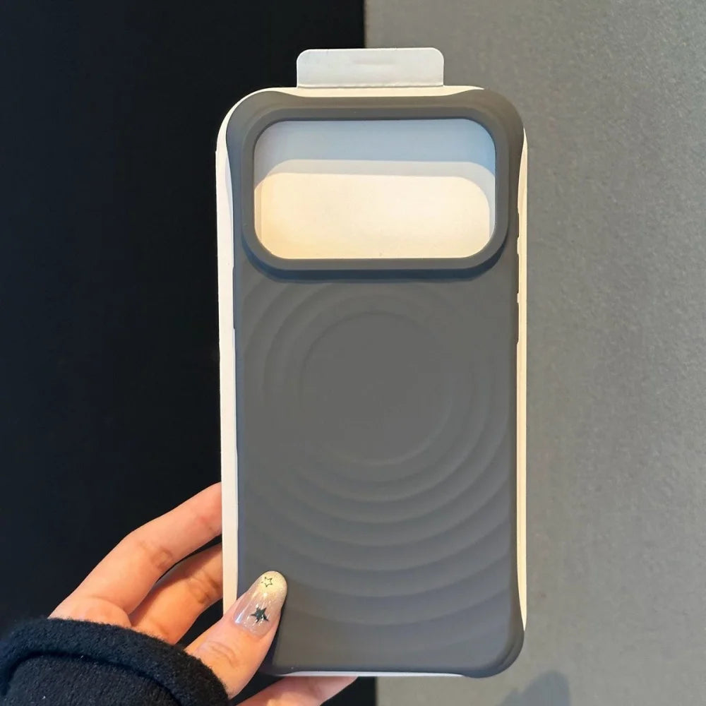 Water Ripple MagSafe Silicone iPhone Case – Shockproof