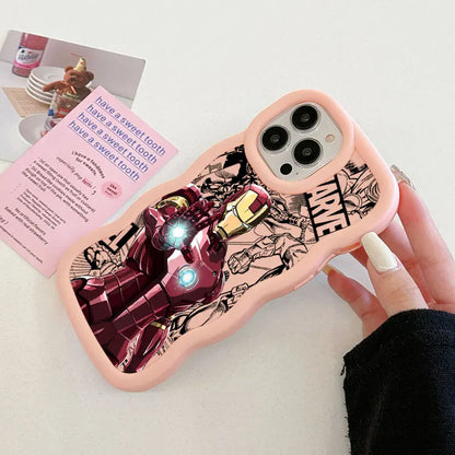 Marvel Heroes Deadpool Candy Color Phone Case For iPhone
