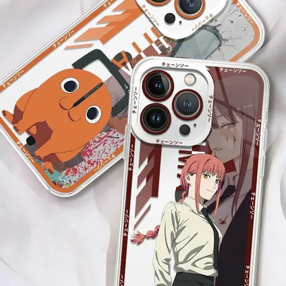 Chainsaws Mans Rese Makima Cute Phone Case For iPhone