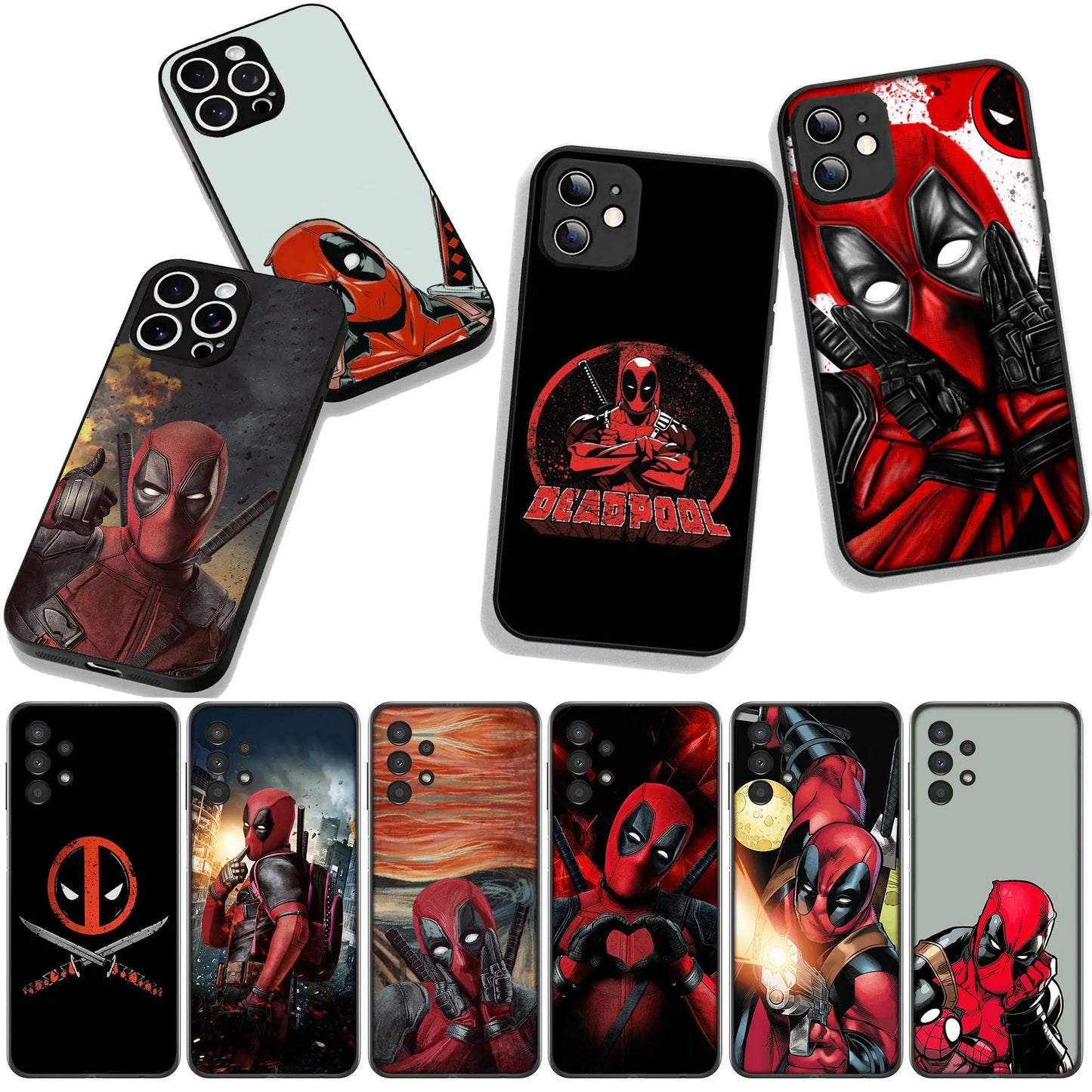 Phone Cover For Apple iPhone Deadpool Marvels Casing