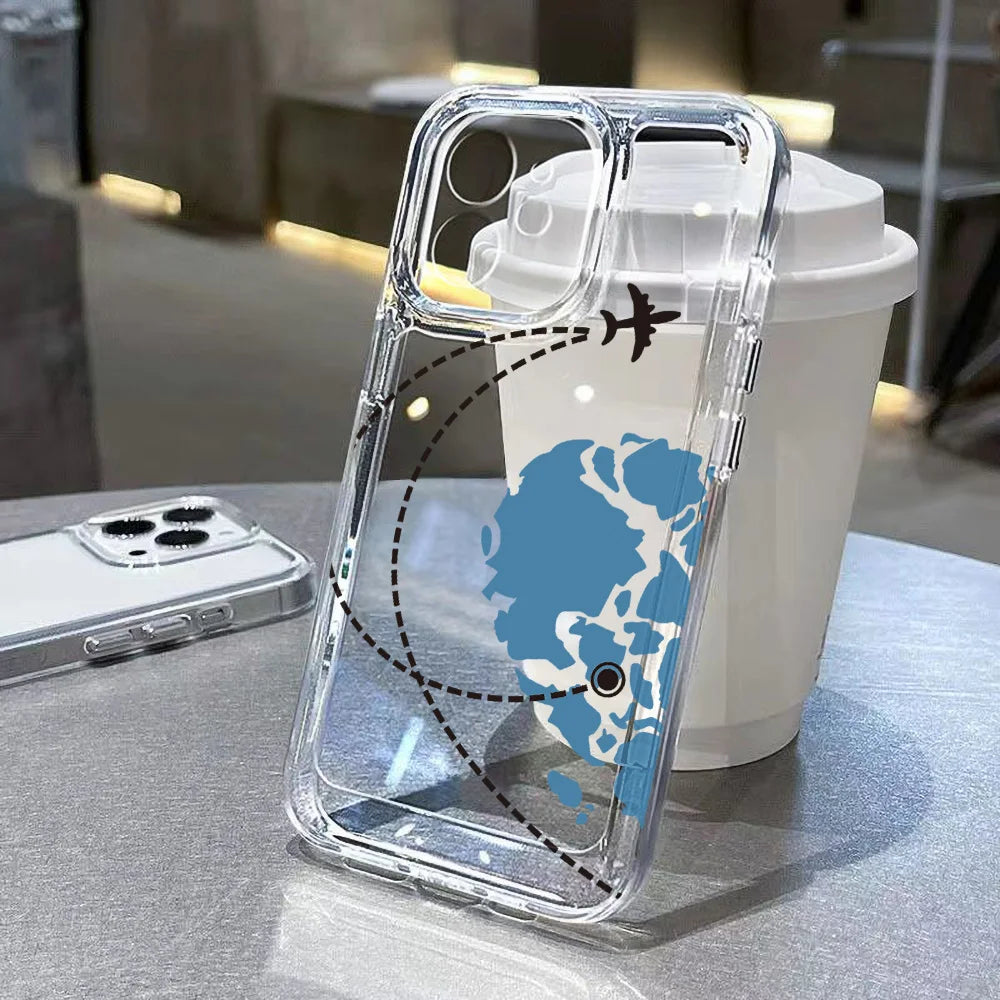 Transparent Phone Case For iPhone