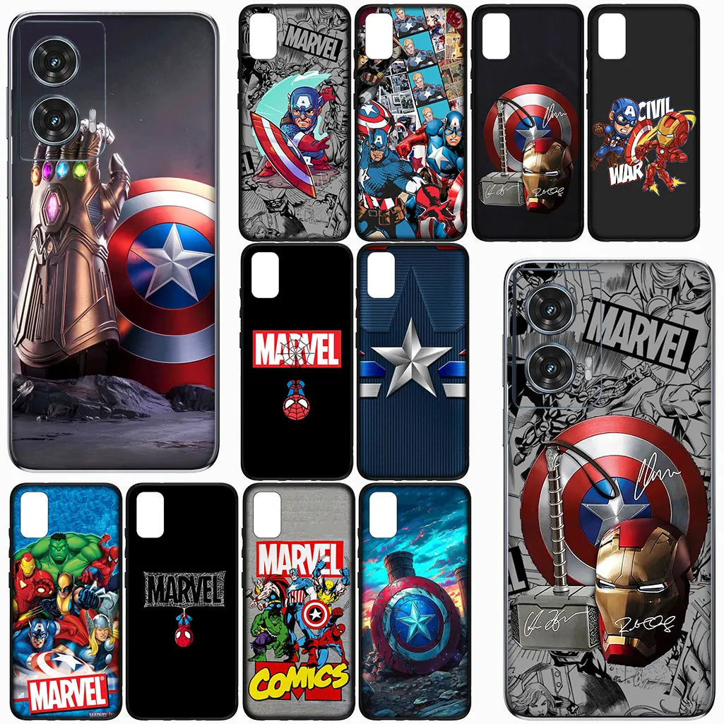 Casing For Apple iPhone Captain Marvel America Shield