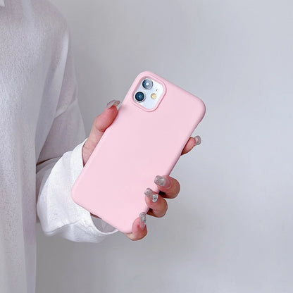 Shockproof Pink Phone Case For iPhone – Soft Ultra-Thin Silicone