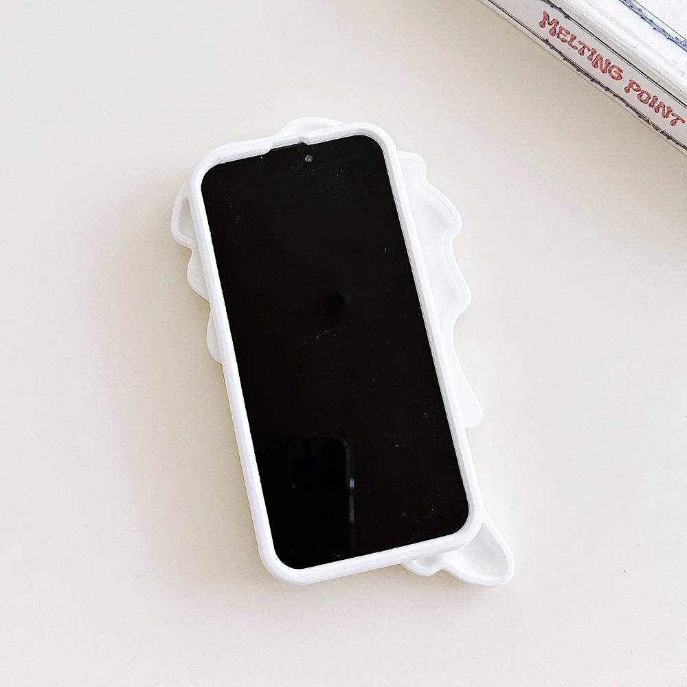 Angel Wings Shockproof Cover Cartoon Shatter Silicone Soft Case For iPhone