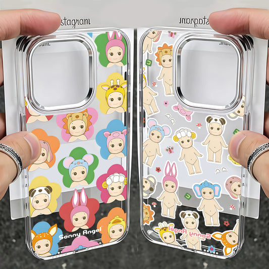 Cartoon Sony Angels Phone Case For iPhone Transparent Soft Cover