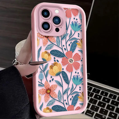 Art Colorful Flower Phone Case