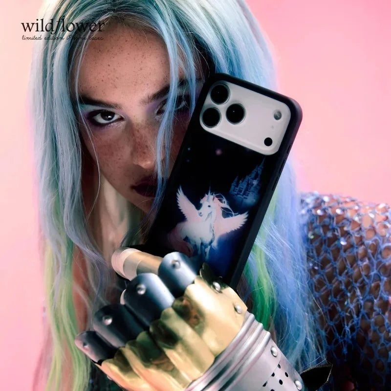 Wildflower Rainbow Unicorn Mazzy Joya Phone Case For iPhone