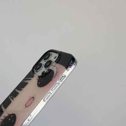 Cartoon Anime Shinning Eyes Cute Phone Case For iPhone