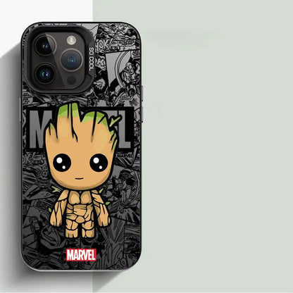 Marvel Groot Deadpool Cover Phone Case