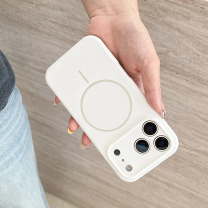 MagSafe Magnetic Silicone iPhone Case with Lens Protection