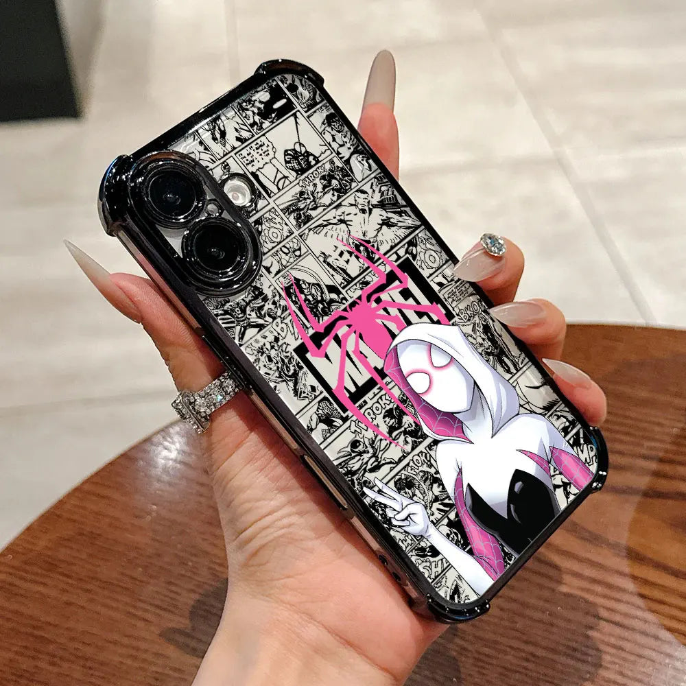 Marvel Comics Case For iPhone Spiderman Miles Morales Gwen