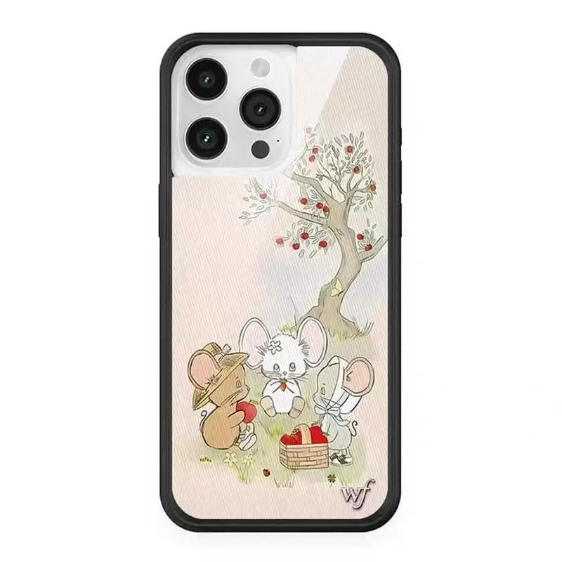 Wildflower Strawberry Flower Phone Case