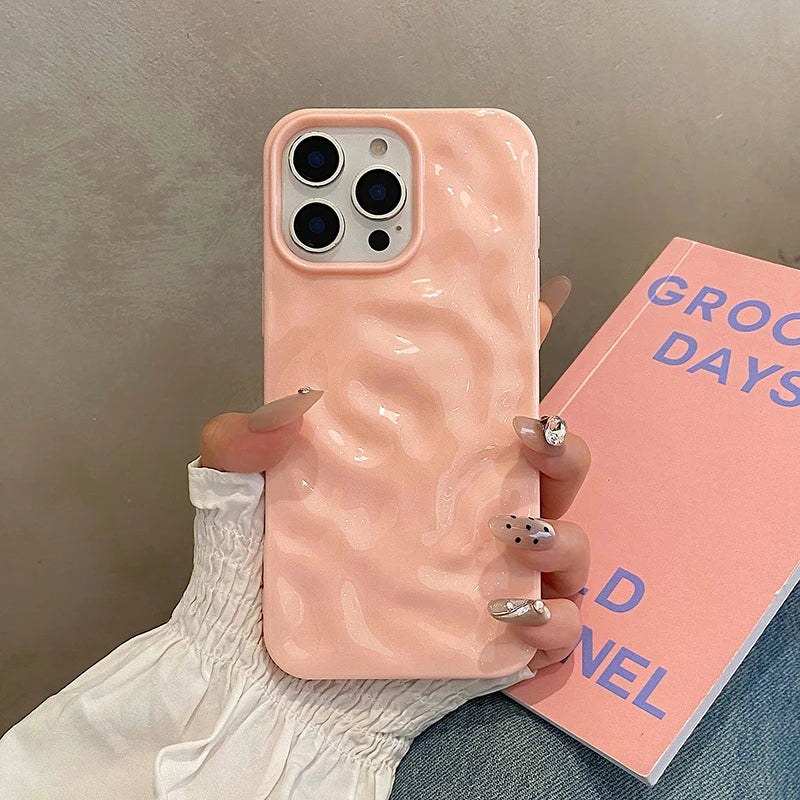 Rose Meteorite Pattern Texture Phone Case