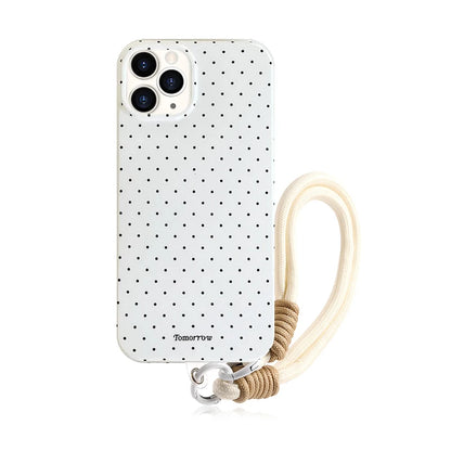 INS Polka Dot Small Fresh Mobile Phone Case For iPhone Shockproof Cover For iPhone