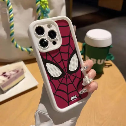 Trendy Marvel Spider Man Soft Case For iPhone