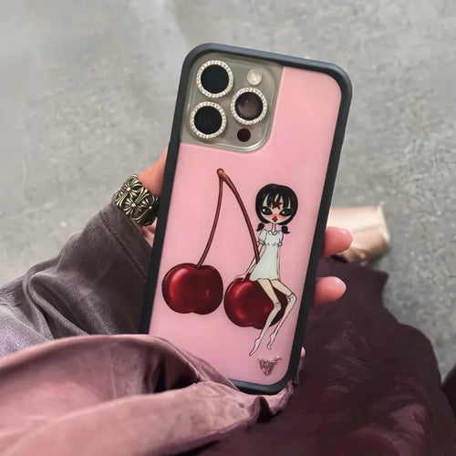Hot 3D Cindy Kimberly Wildflower Anti- Fall Phone Case For iPhone